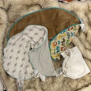 2x Boppy Covers and a Waterproof Cover